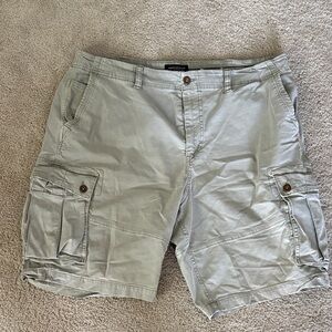 American Eagle Outfitters Light Gray Cargo Shorts